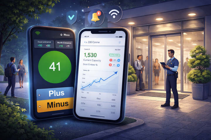 Prévia do aplicativo Contador de Capacidade